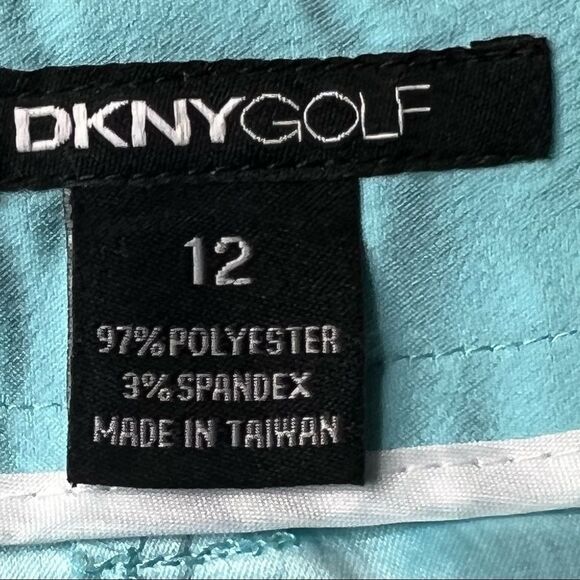 DKNY Light Blue Golf Shorts Size 12 Activewear Outdoor - Picture 8 of 8